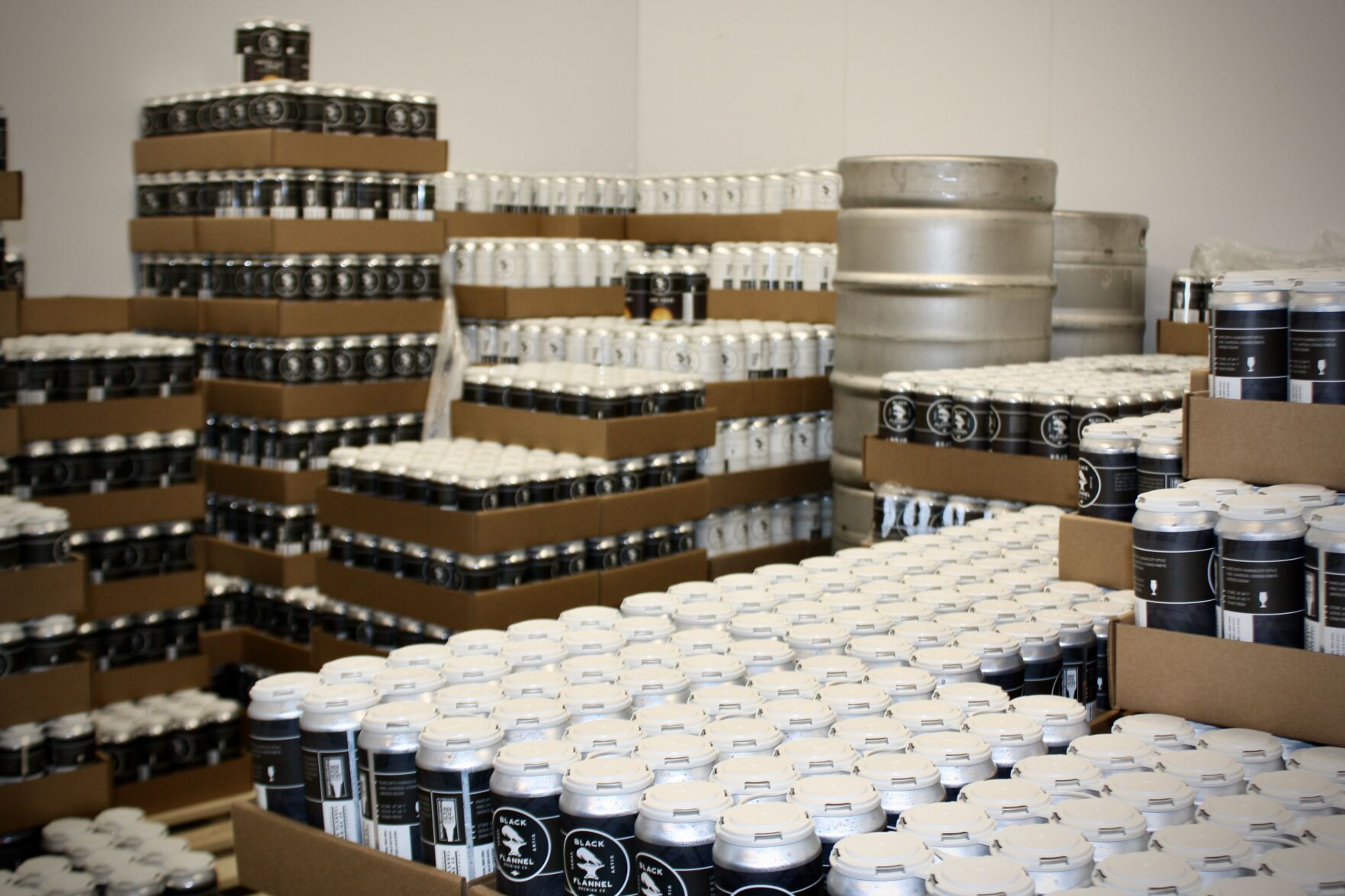Black Flannel Cans